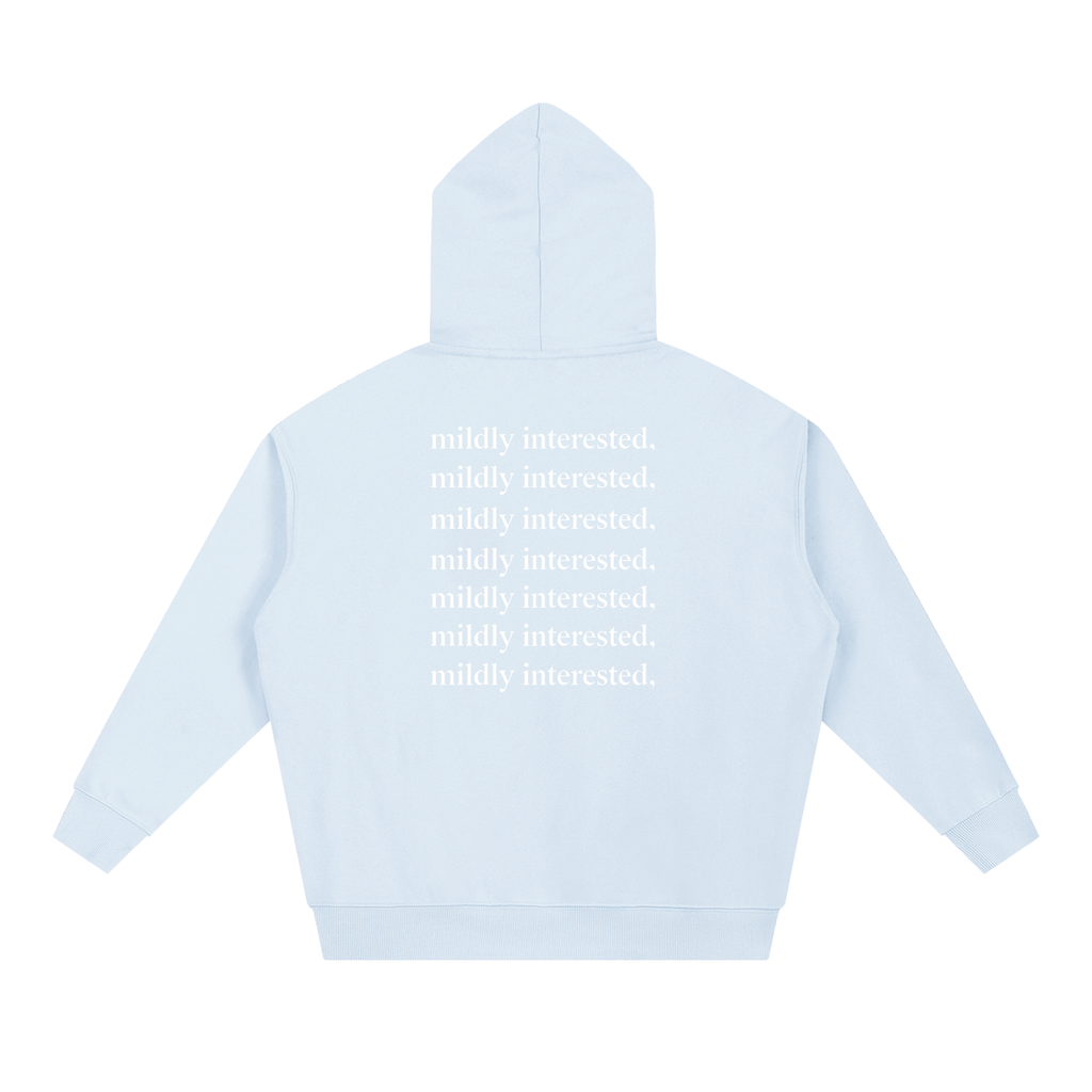 FORCLIS heavyweight hoodie - mildly interested,