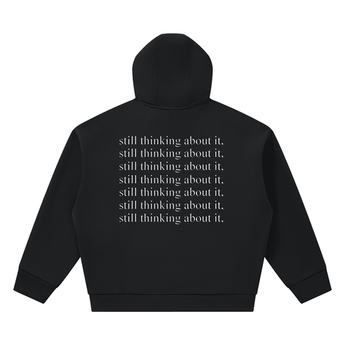 FORCLIS boxy hoodie - still thinking about it