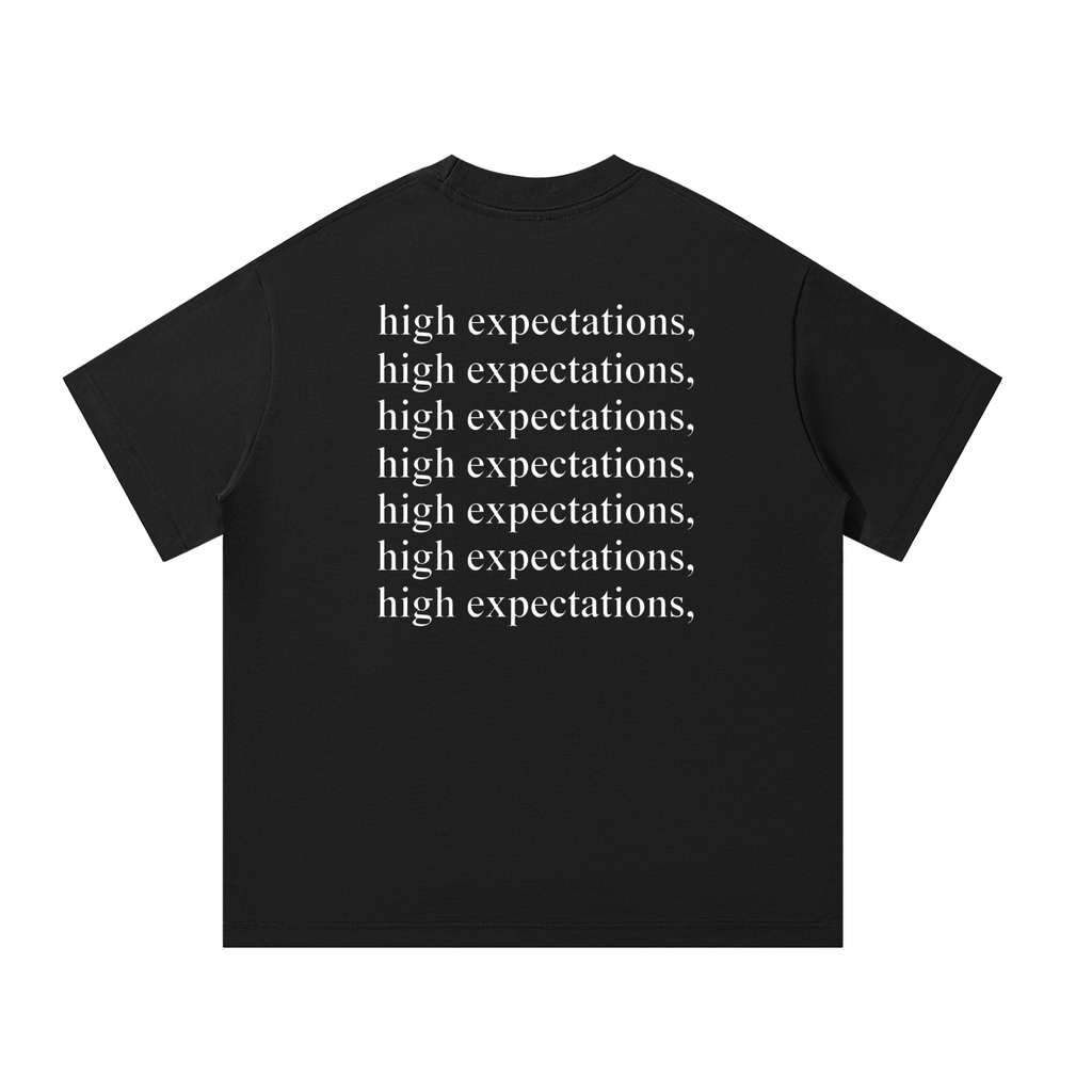 FORCLIS oversized tee - high expectations