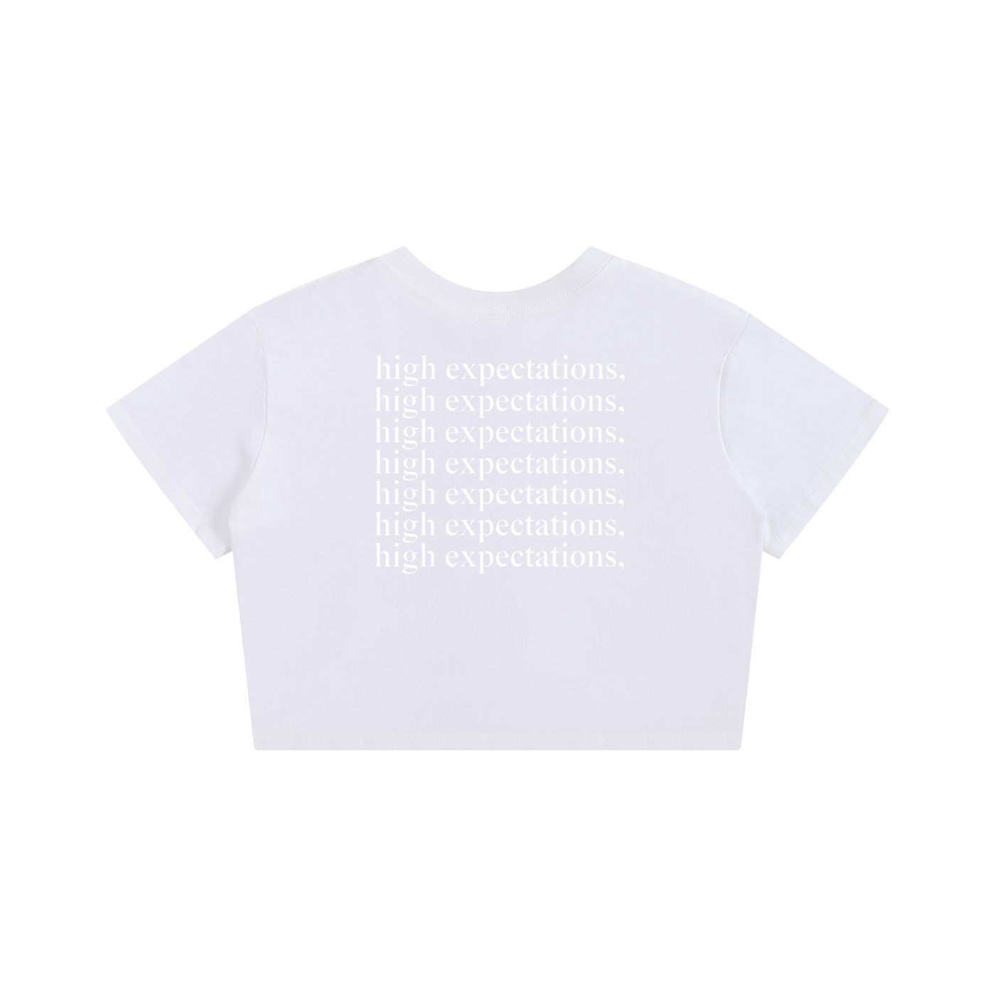 FORCLIS crop top - high expectations