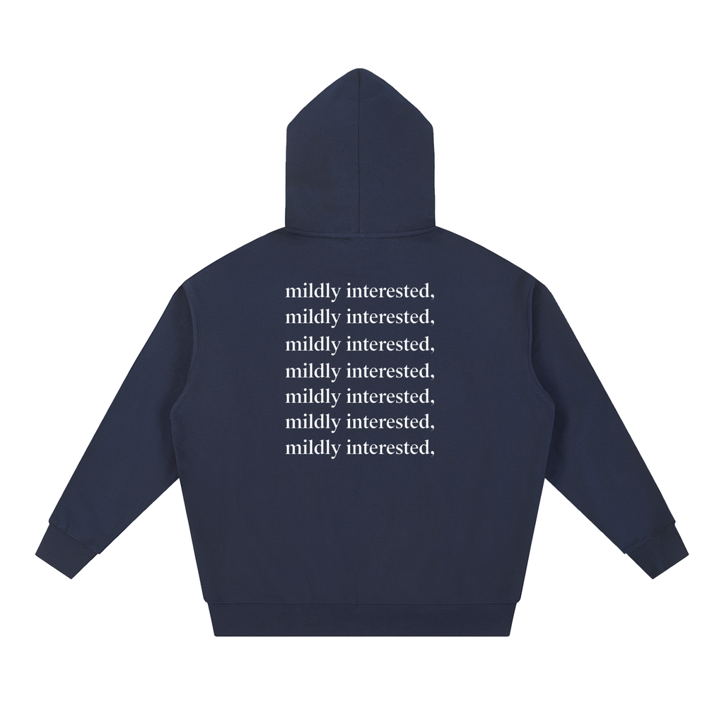 FORCLIS heavyweight hoodie - mildly interested,