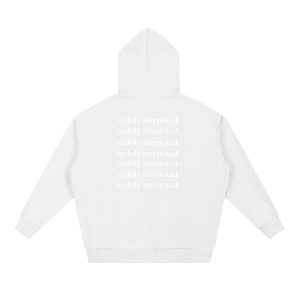 FORCLIS heavyweight hoodie - mildly interested,