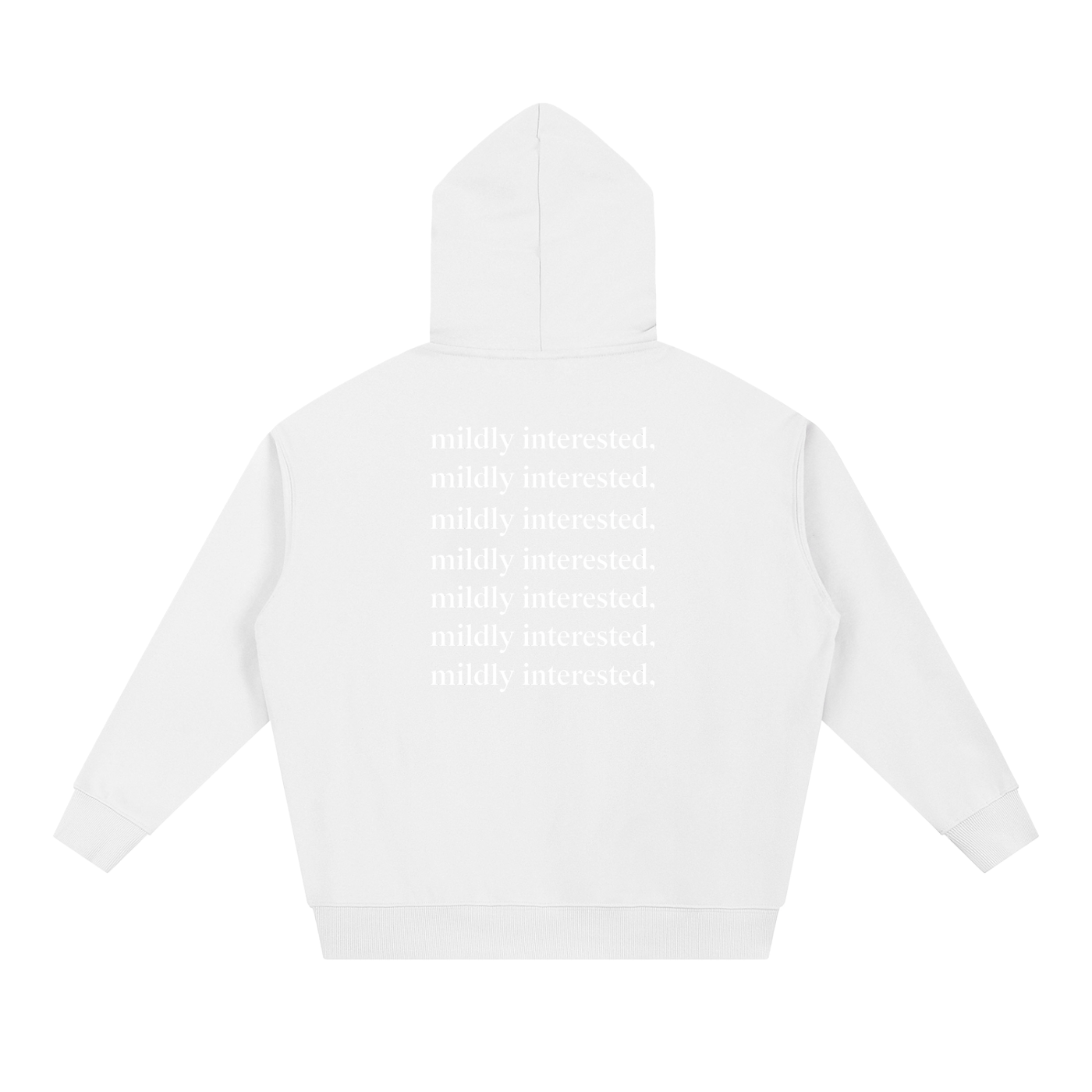 FORCLIS heavyweight hoodie - mildly interested,