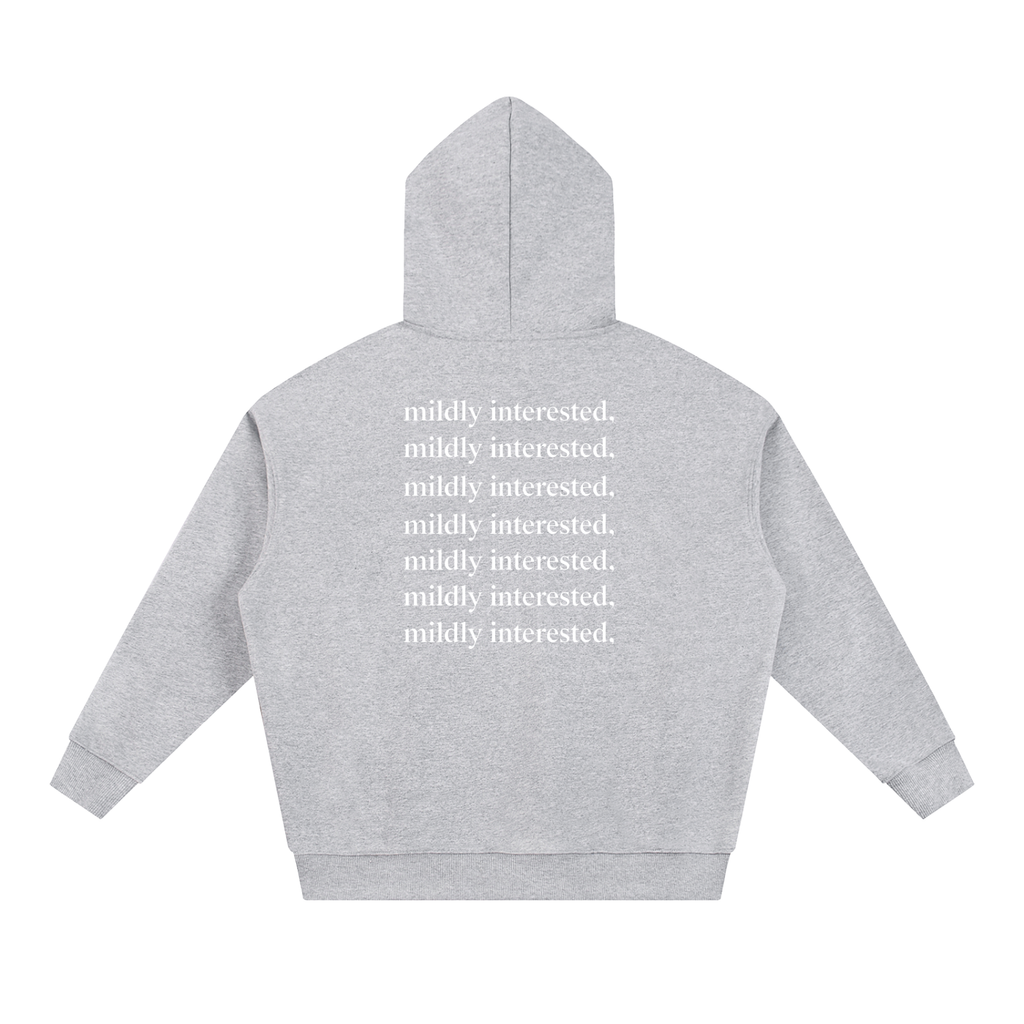 FORCLIS heavyweight hoodie - mildly interested,
