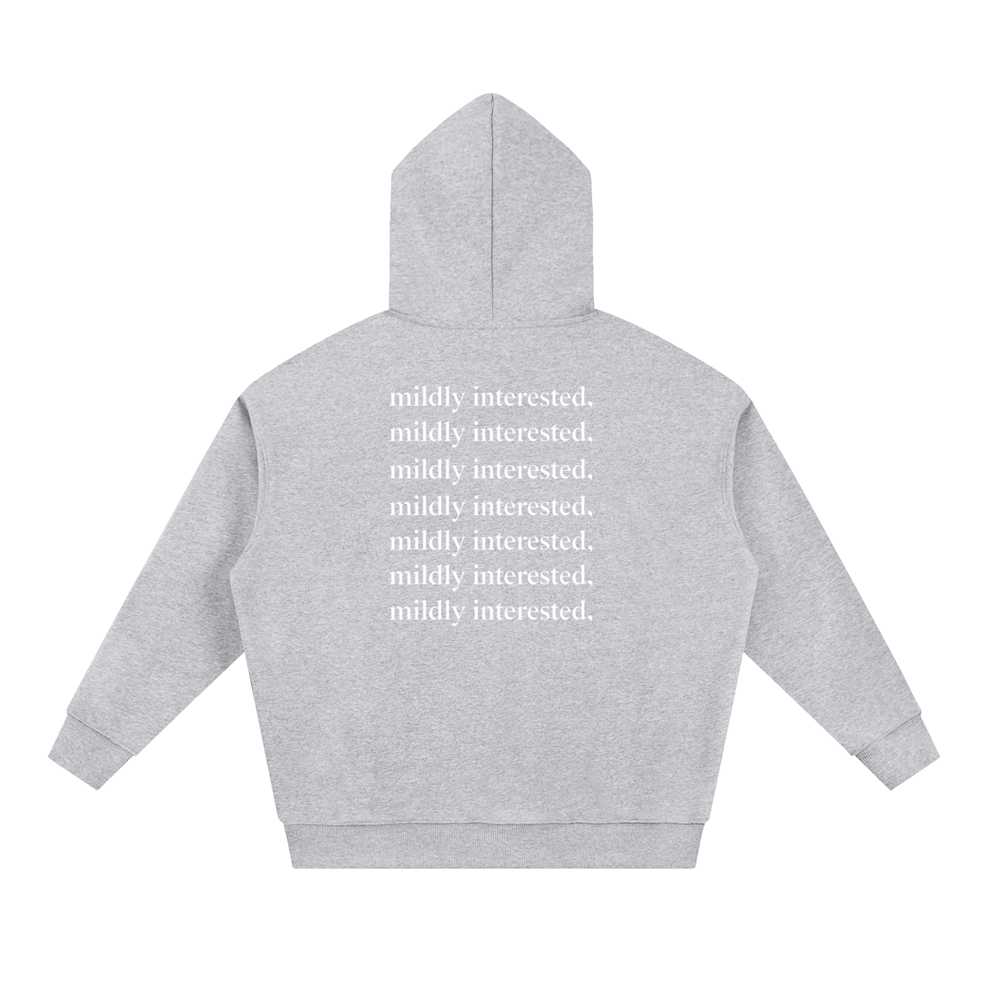 FORCLIS heavyweight hoodie - mildly interested,