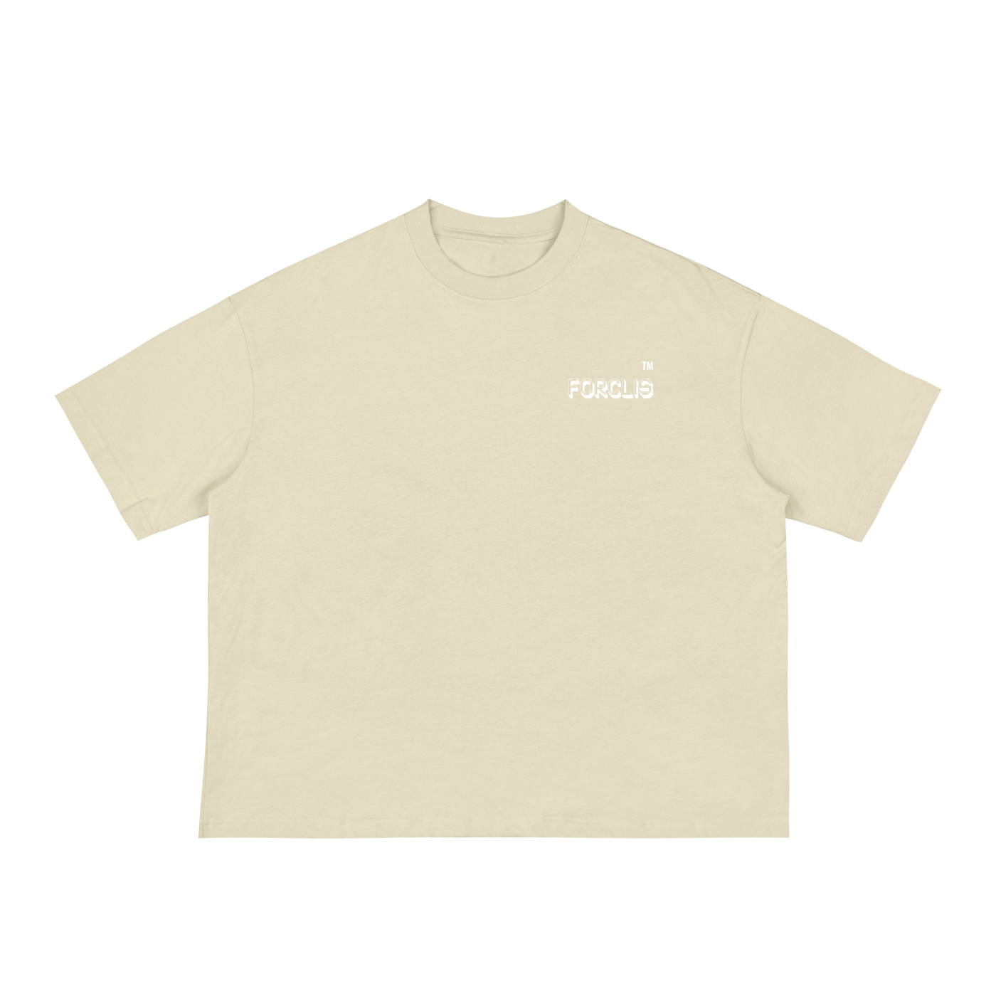 FORCLIS loose boxy tee - high expectations