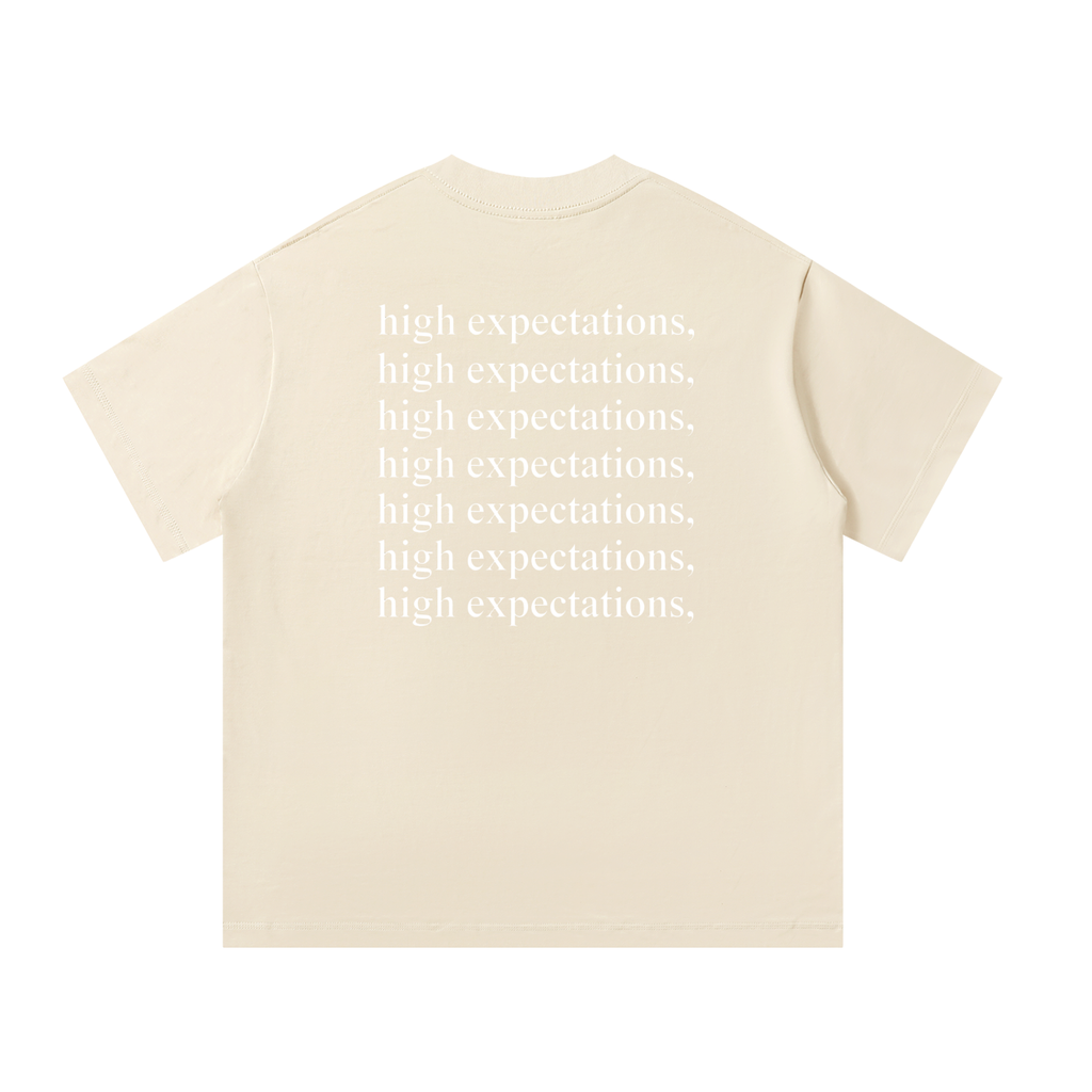 FORCLIS oversized tee - high expectations