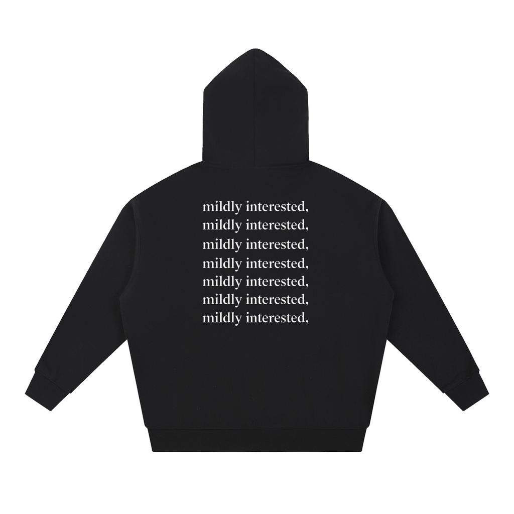 FORCLIS heavyweight hoodie - mildly interested,