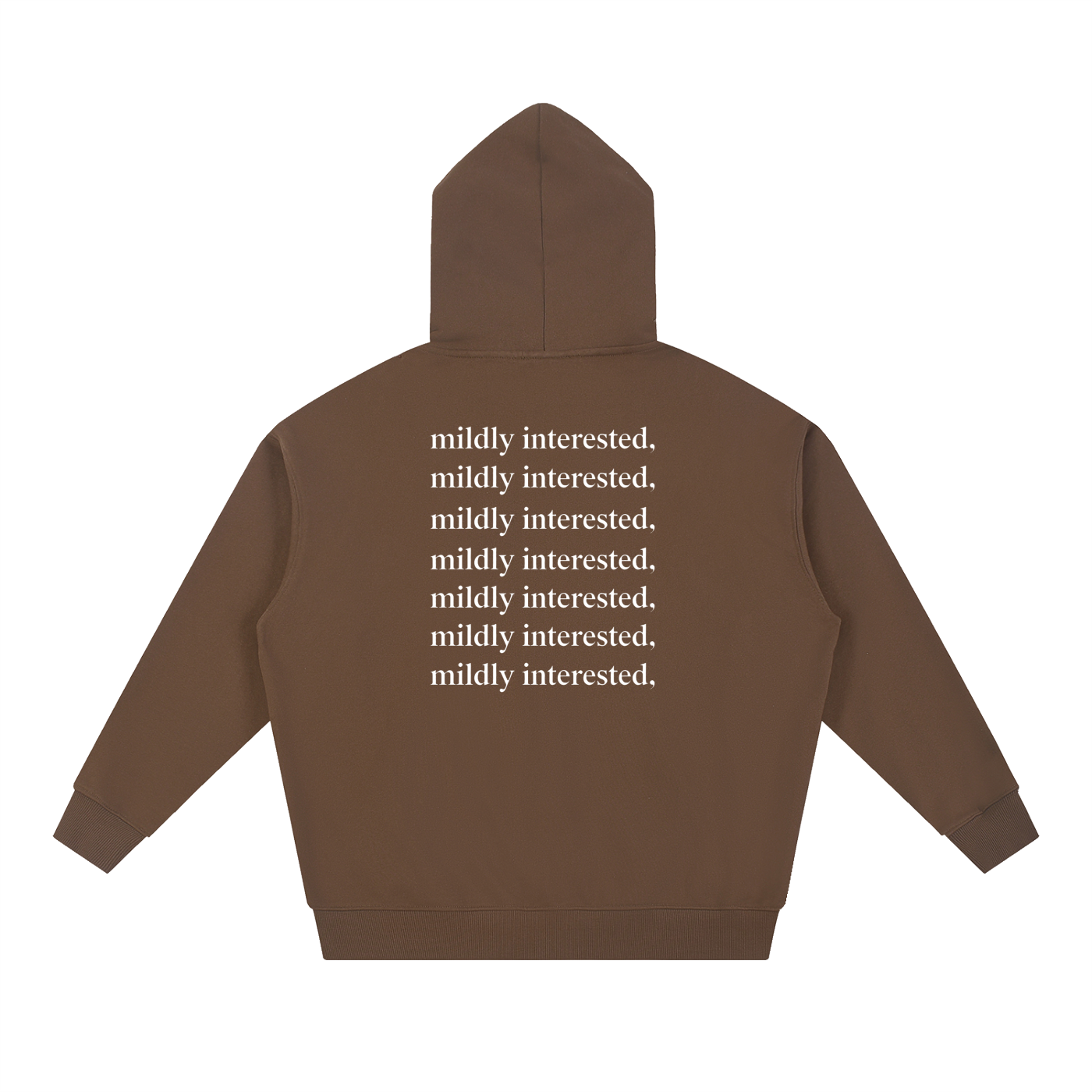 FORCLIS heavyweight hoodie - mildly interested,