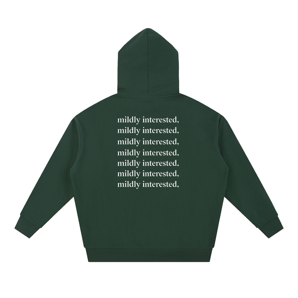FORCLIS heavyweight hoodie - mildly interested,