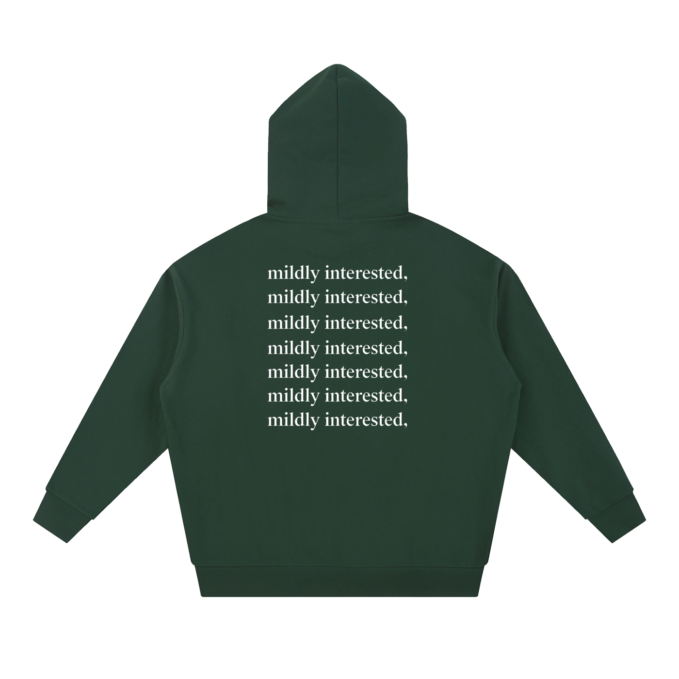 FORCLIS heavyweight hoodie - mildly interested,